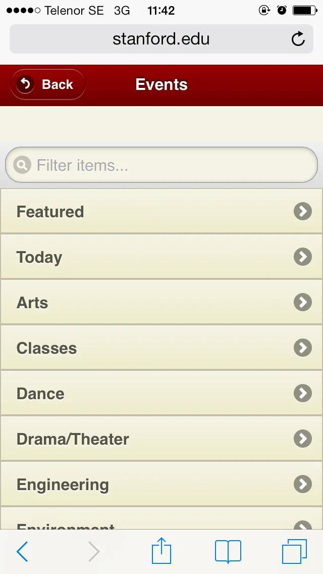 Many early SPA-websites mimicked the design conventions of Iphone apps, when it still was skeuomorphic.