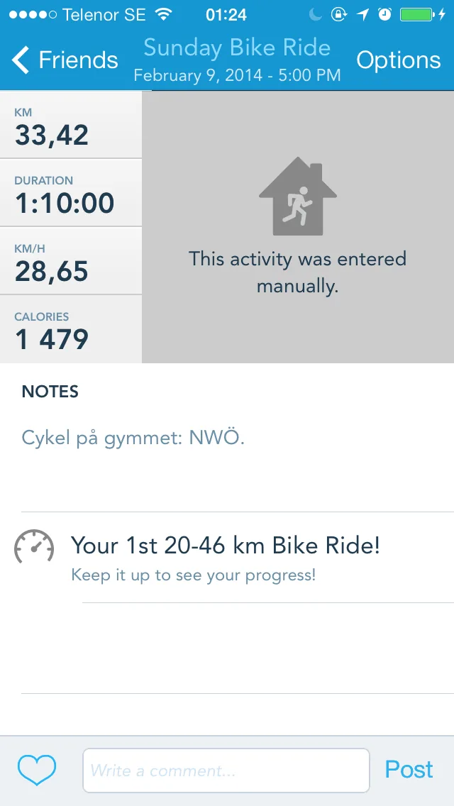 Runkeeper encourages almost every single activity, with lots of sub-goals to celebrate.