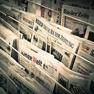 Medier vi valt ut för kvalitetskontroll