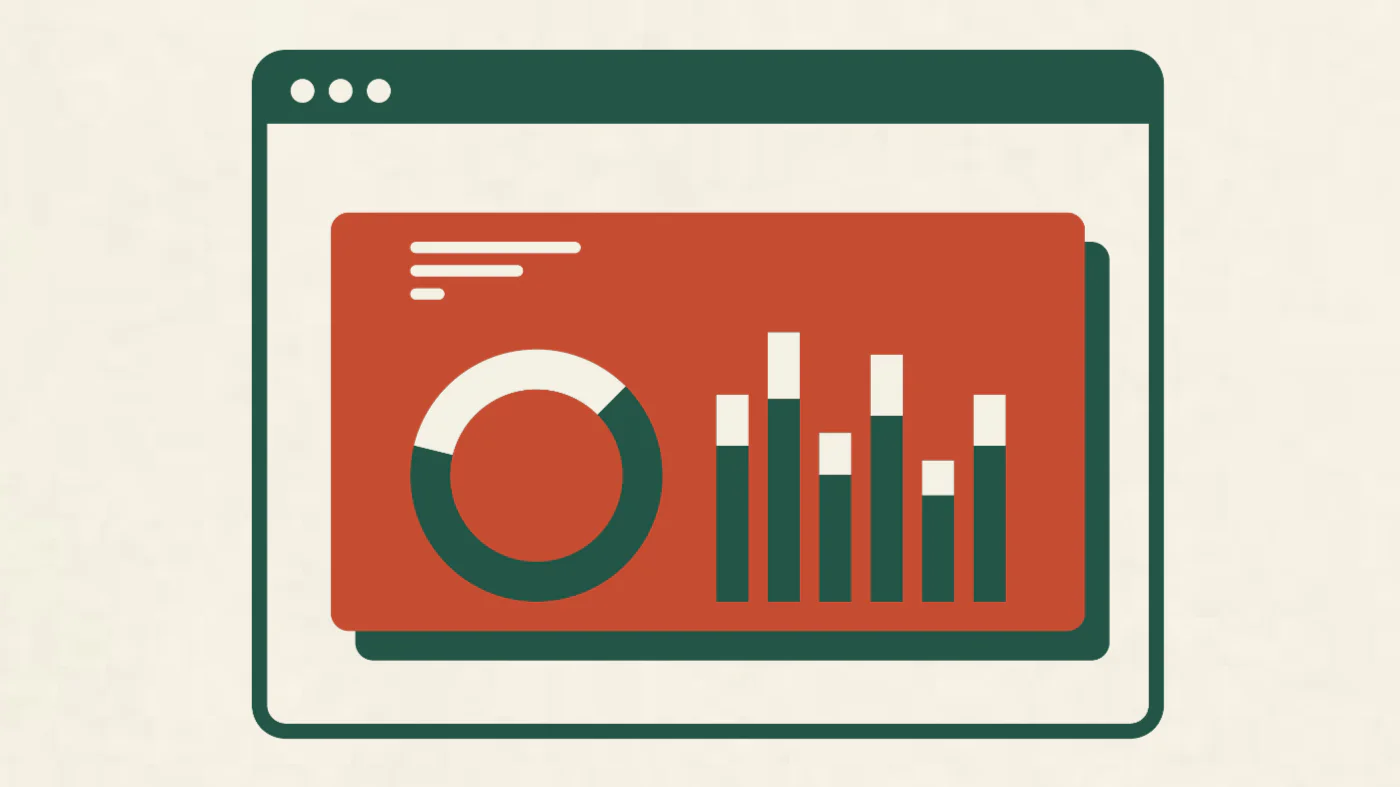 Dekorerande illustration av en instrumentpanel