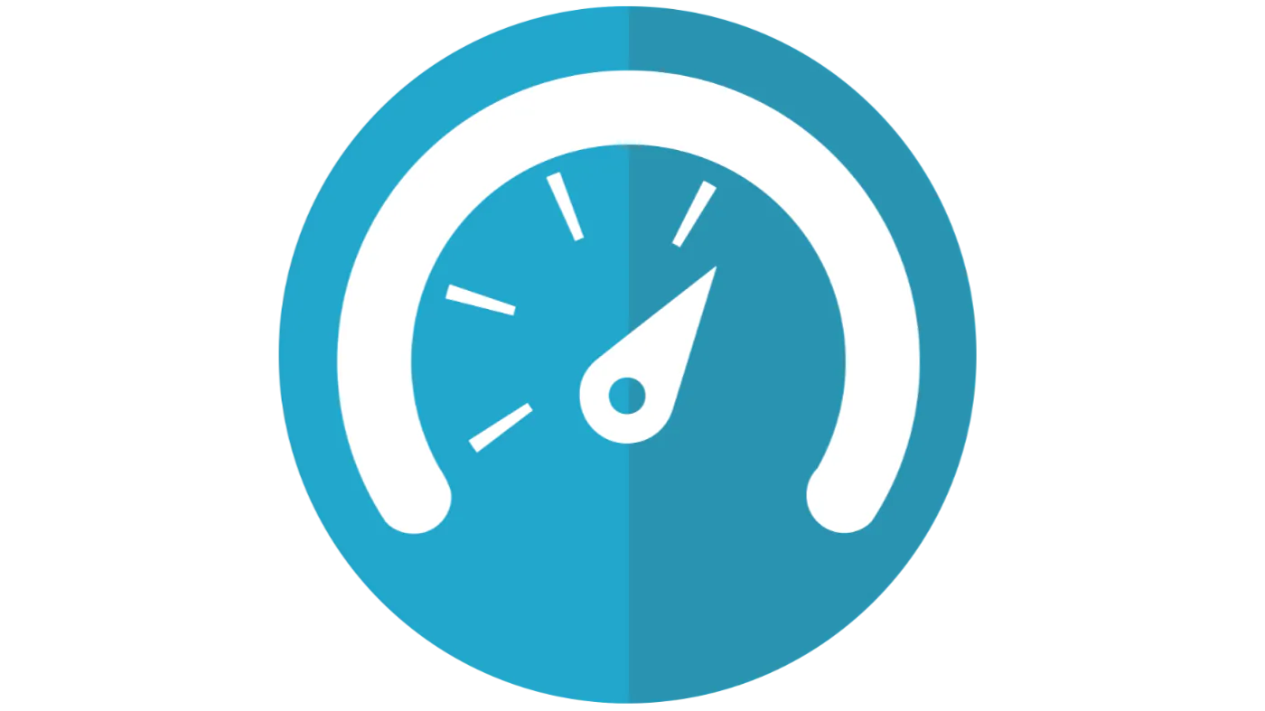 En mätare som indikerar hastighet